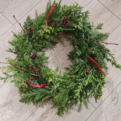 Traditional Christmas Wreaths Workshop (24/11/2023)
