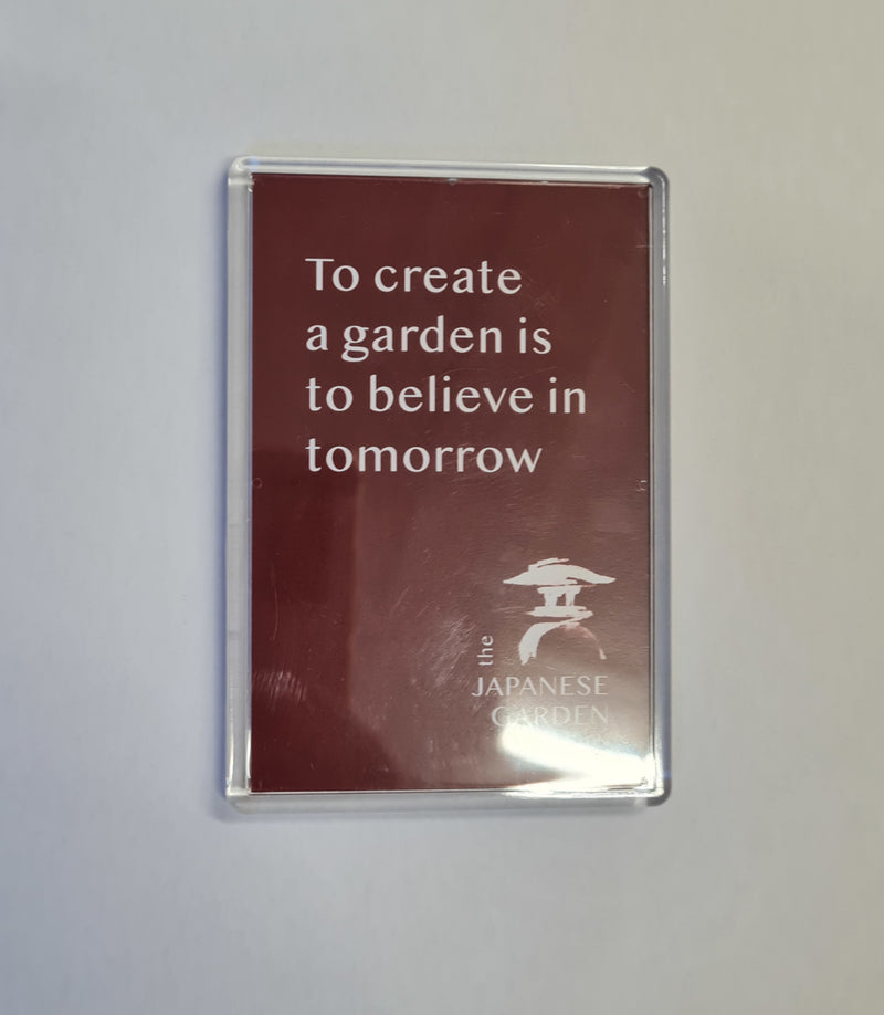 Fridge Magnet - To Create a Garden Design